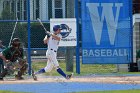 Baseball vs Babson  Wheaton College Baseball vs Babson during Championship game of the NEWMAC Championship hosted by Wheaton. - (Photo by Keith Nordstrom) : Wheaton, baseball, NEWMAC